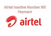 Airtel Inactive Number Bill Payment