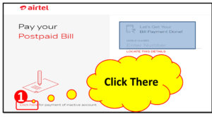 Airtel Inactive Number Bill Payment