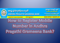 How to Register Mobile Number in Andhra Pragathi Grameena Bank