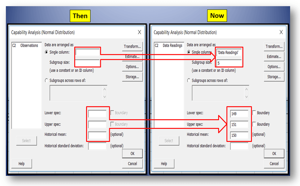 Minitab Process Capability