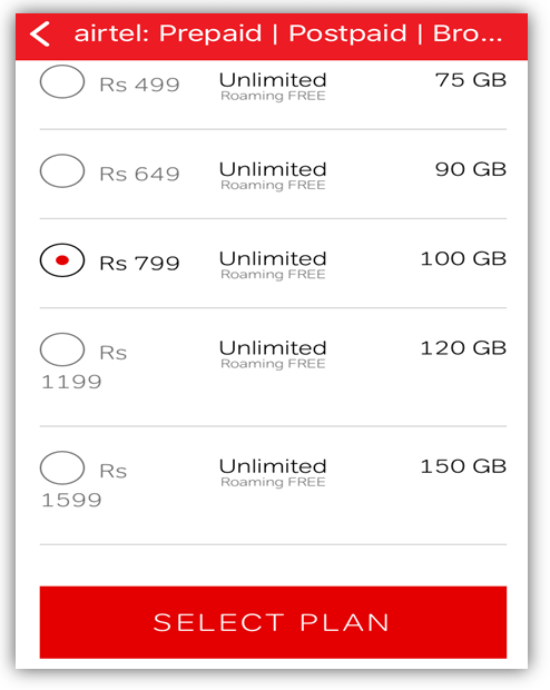 Airtel Prepaid to Postpaid