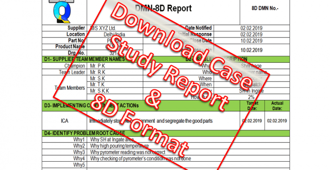 8D Report Example