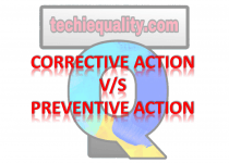 Corrective Action vs Preventive Action