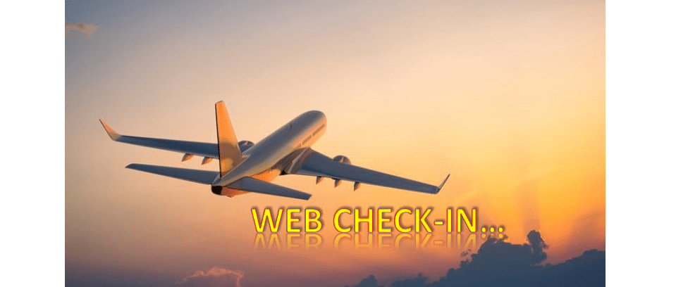 How to do web check-in