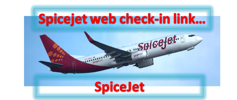 Spicejet web check in link | Online check-in process, 2024