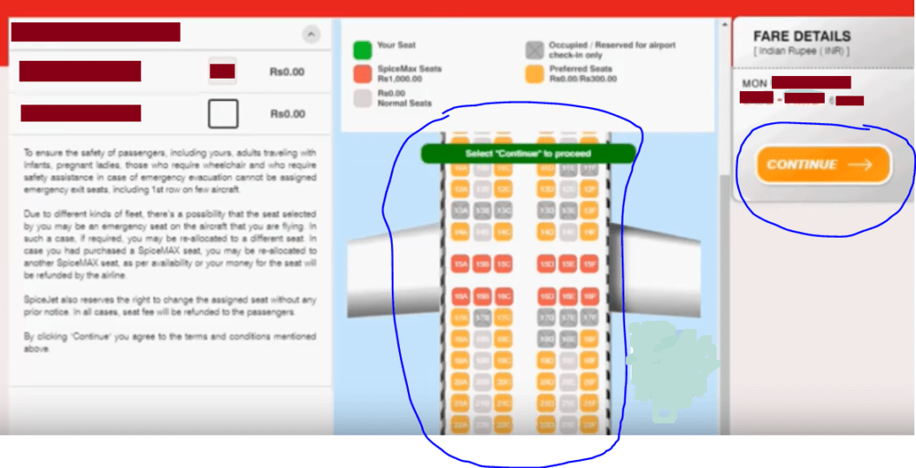 How to do web check in of Spicejet flight