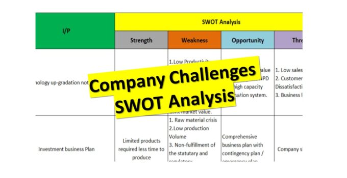 Company Challenges