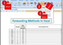 How to create forecast in excel