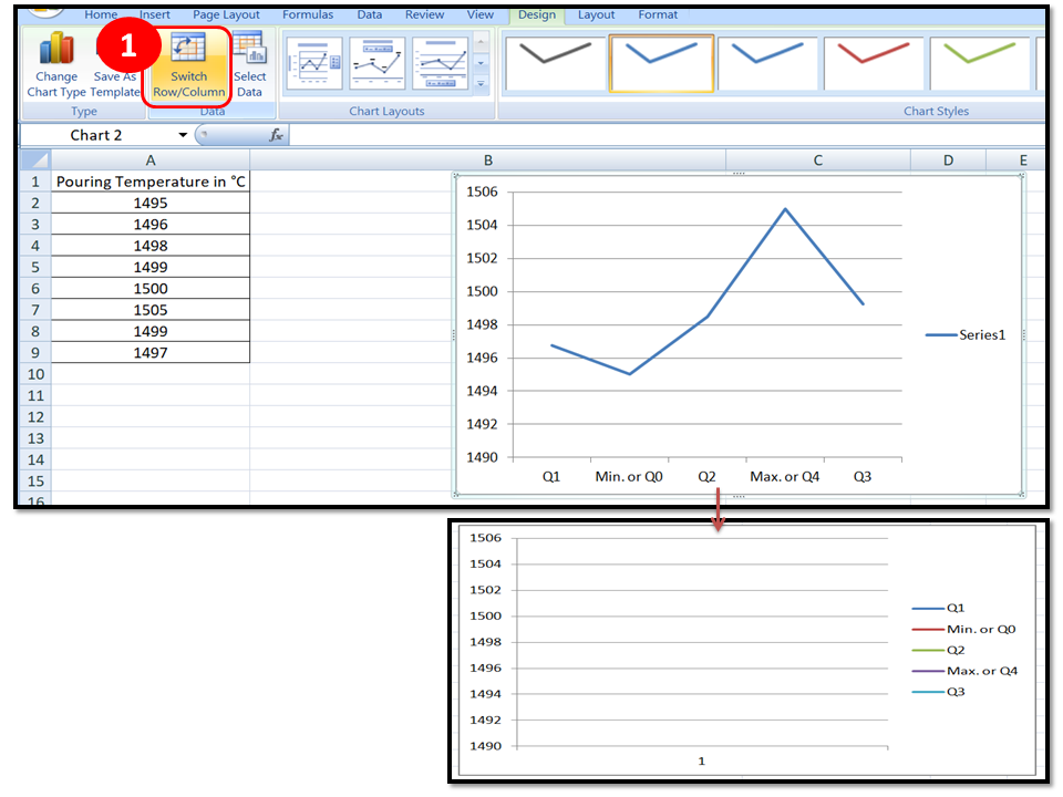 box plot in excel