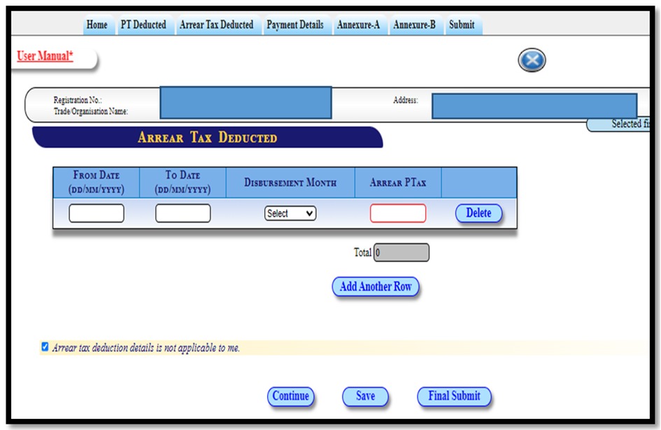 ptax return