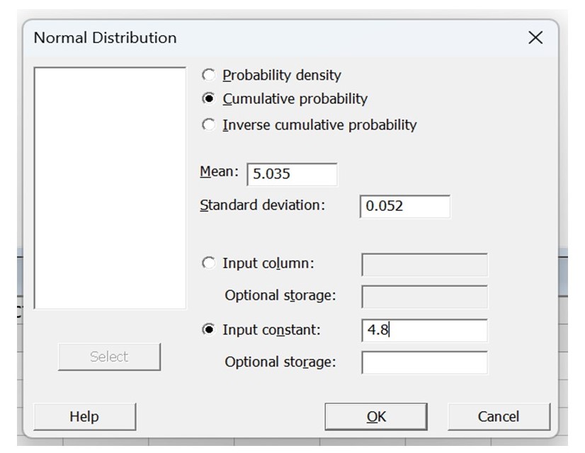 Normal Distribution Probability