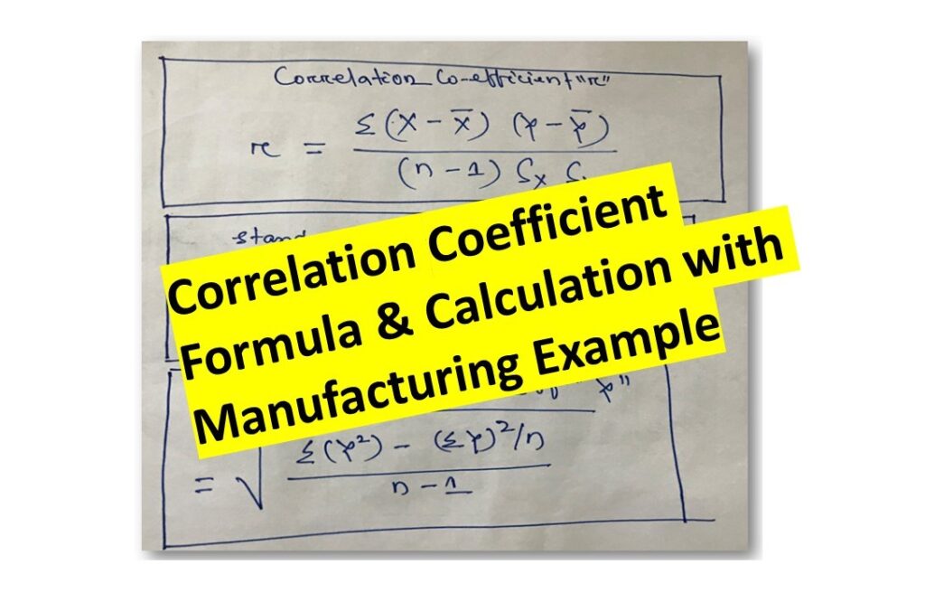 How to Calculate Correlation Coefficient