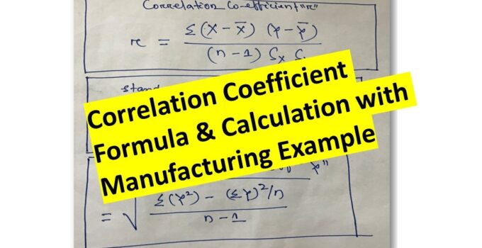 How to Calculate Correlation Coefficient