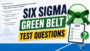Six Sigma Green Belt Test Questions