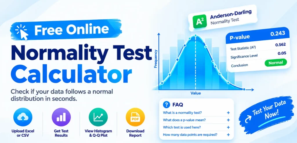 Normality Test Calculator